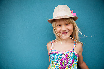 Image showing Stylish cute young girl