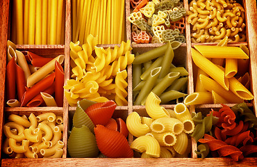 Image showing Various Pasta