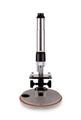 Image showing Old microscope isolated