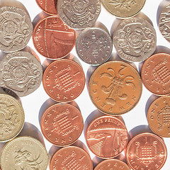 Image showing British pound coin