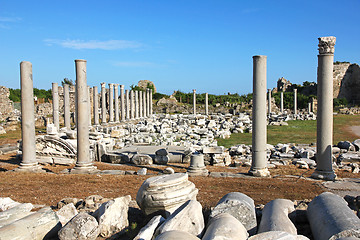 Image showing Turkey. Side. Antique ruins 