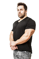 Image showing bodybuilding man
