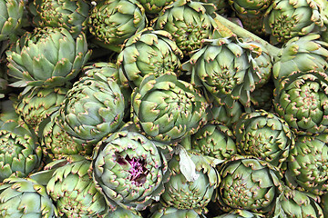 Image showing lot of artichokes