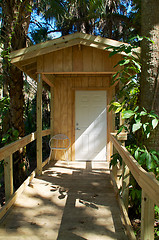 Image showing modern outhouse exterior