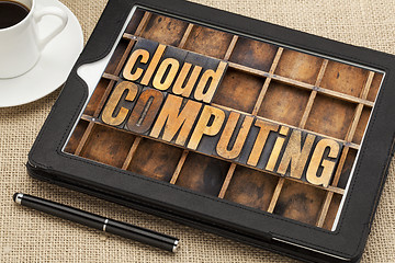 Image showing cloud computing 