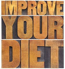 Image showing improve your diet