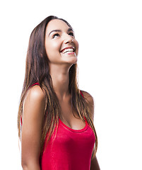 Image showing Beautiful woman laughing