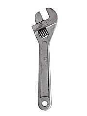 Image showing vintage adjustable wrench