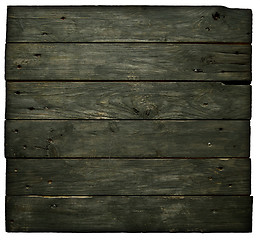 Image showing old wooden planks