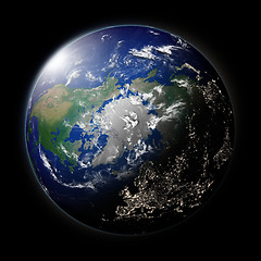 Image showing Northern hemisphere