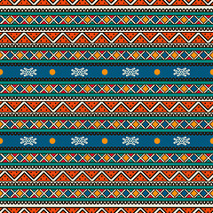 Image showing Tribal seamless pattern