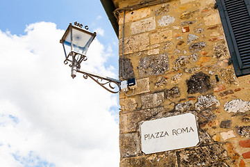 Image showing Piazza Roma