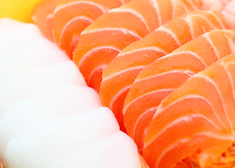 Image showing Japanese sashimi