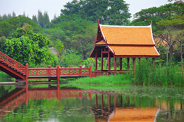 Image showing Thai style pavilion