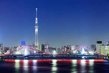 Image showing Tokyo skyline