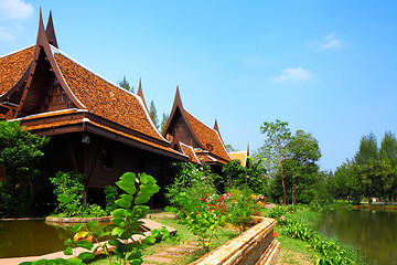 Image showing Thailand traditional house