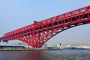 Image showing Osaka bridge