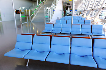 Image showing Empty seat in Airport