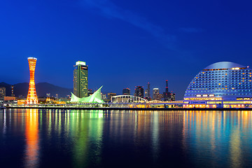 Image showing Kobe skyline at night