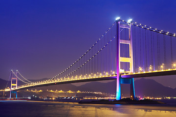 Image showing Hong Kong bridge