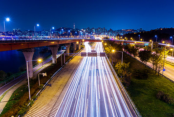 Image showing Seoul highway