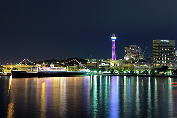 Image showing Yokohama skyline