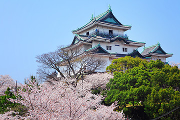 Image showing Japanese castle in wakayama