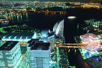 Image showing Yokohama night