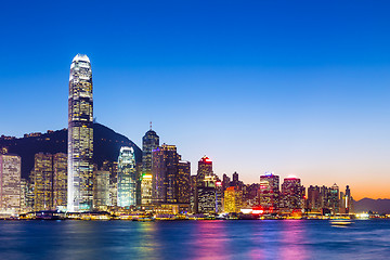 Image showing Hong Kong skyline