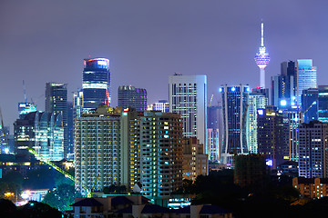 Image showing Kuala lumpur skyline