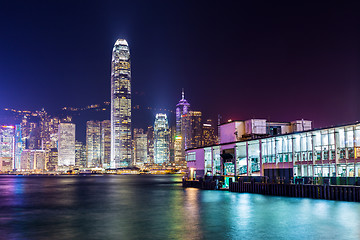 Image showing Hong Kong skyline