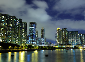 Image showing Residential district in Hong Kong