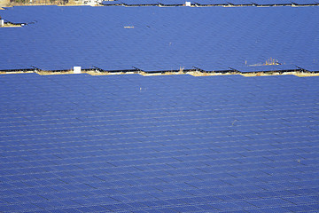 Image showing Solar panel plant