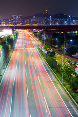 Image showing Traffic in Seoul