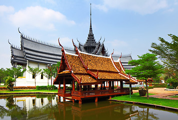 Image showing Thailand style pavilion