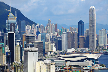 Image showing Hong Kong skyline