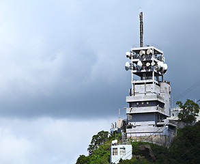 Image showing Broadcasting tower