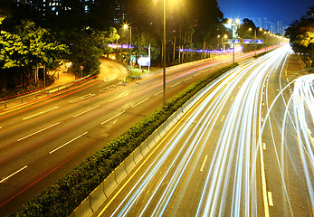 Image showing Traffic on highway