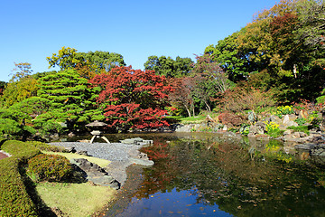 Image showing Japanese garden