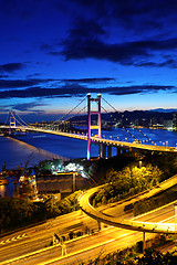 Image showing Bridge in Hong Kong