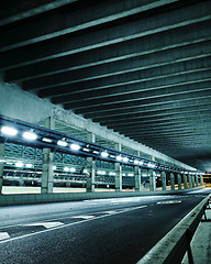 Image showing Empty tunnel