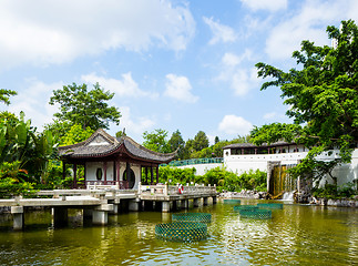 Image showing Chinese garden