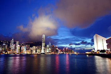 Image showing Hong Kong skyline