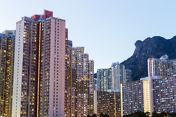 Image showing Public housing in Hong Kong