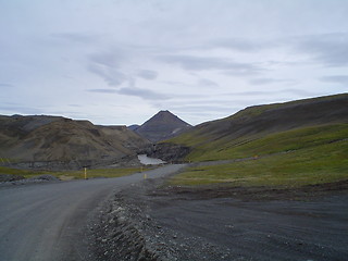 Image showing mountains road