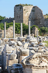 Image showing Turkey. Side. Antique ruins 