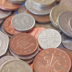 Image showing British pound coin