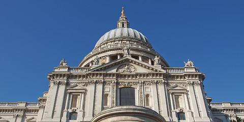 Image showing St Paul Cathedral, London