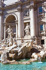 Image showing Fountain di Trevi