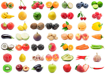 Image showing Fruits and Vegetables